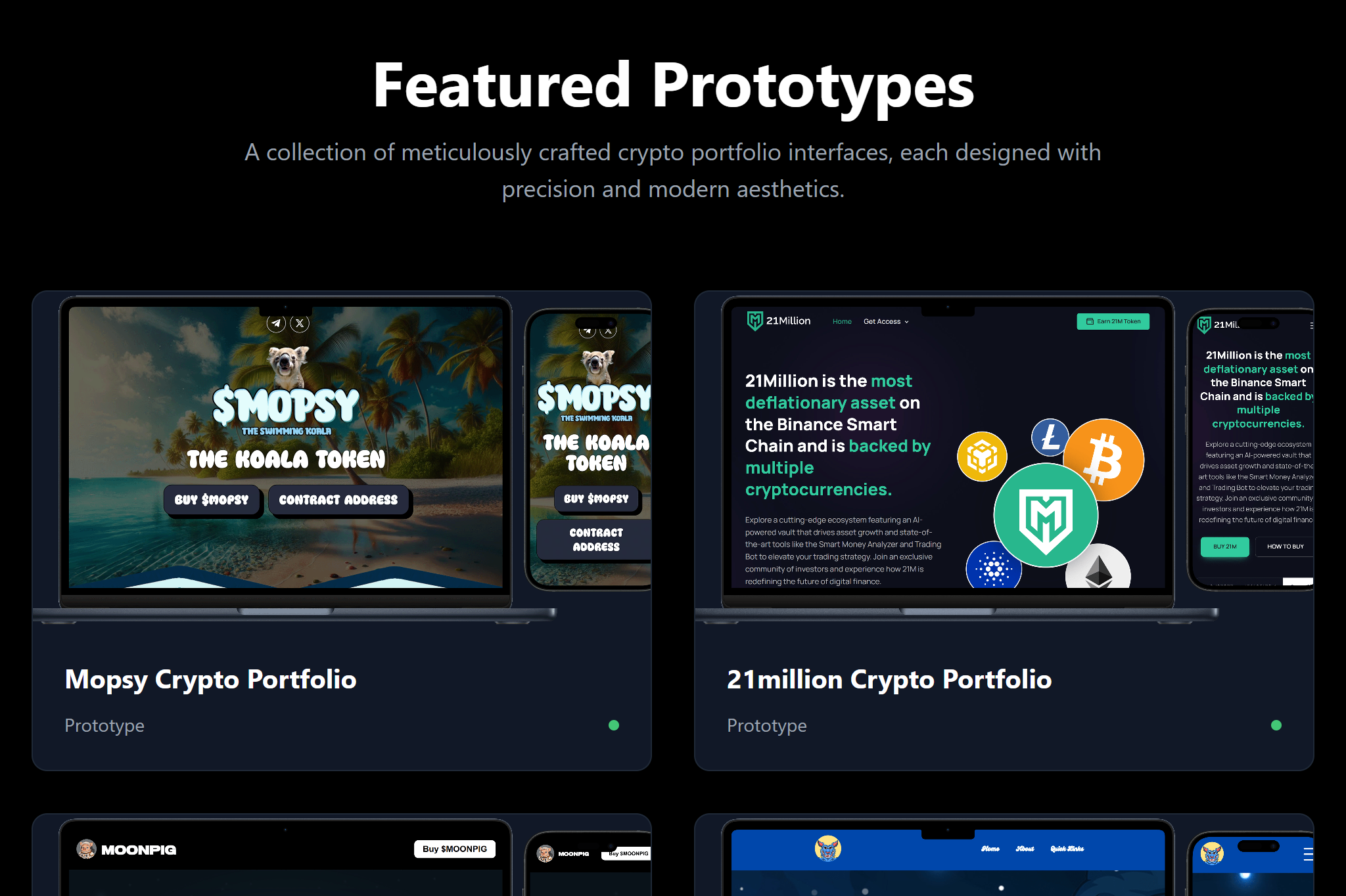 Crypto Coin Portfolios Project